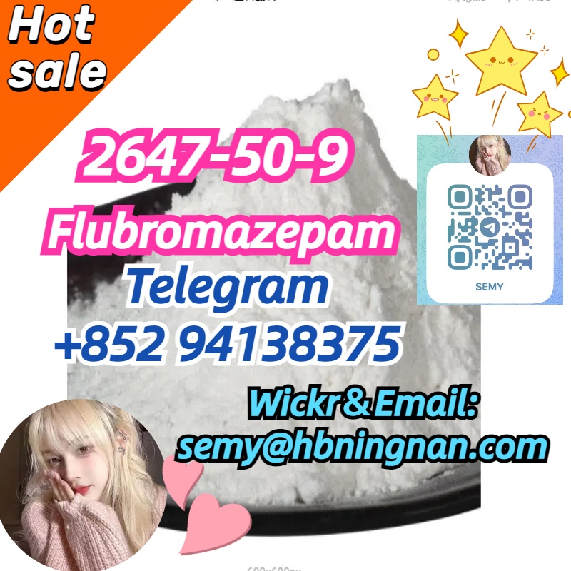 2647-50-9 Flubromazepam powder best price รูปที่ 3