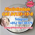Hot sale Fluclotizolam  54123-15-8 