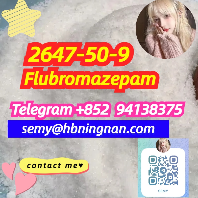 2647-50-9 Flubromazepam powder best price รูปที่ 4