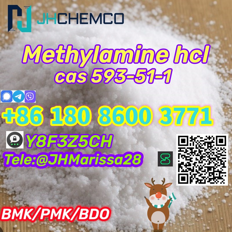 Hot Sale CAS 593-51-1 Methylamine hydrochloride   Threema: Y8F3Z5CH		 รูปที่ 1