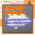 CAS 2732926-26-8 n-desethyl etonitazene	telegram/Signal:+85260709776