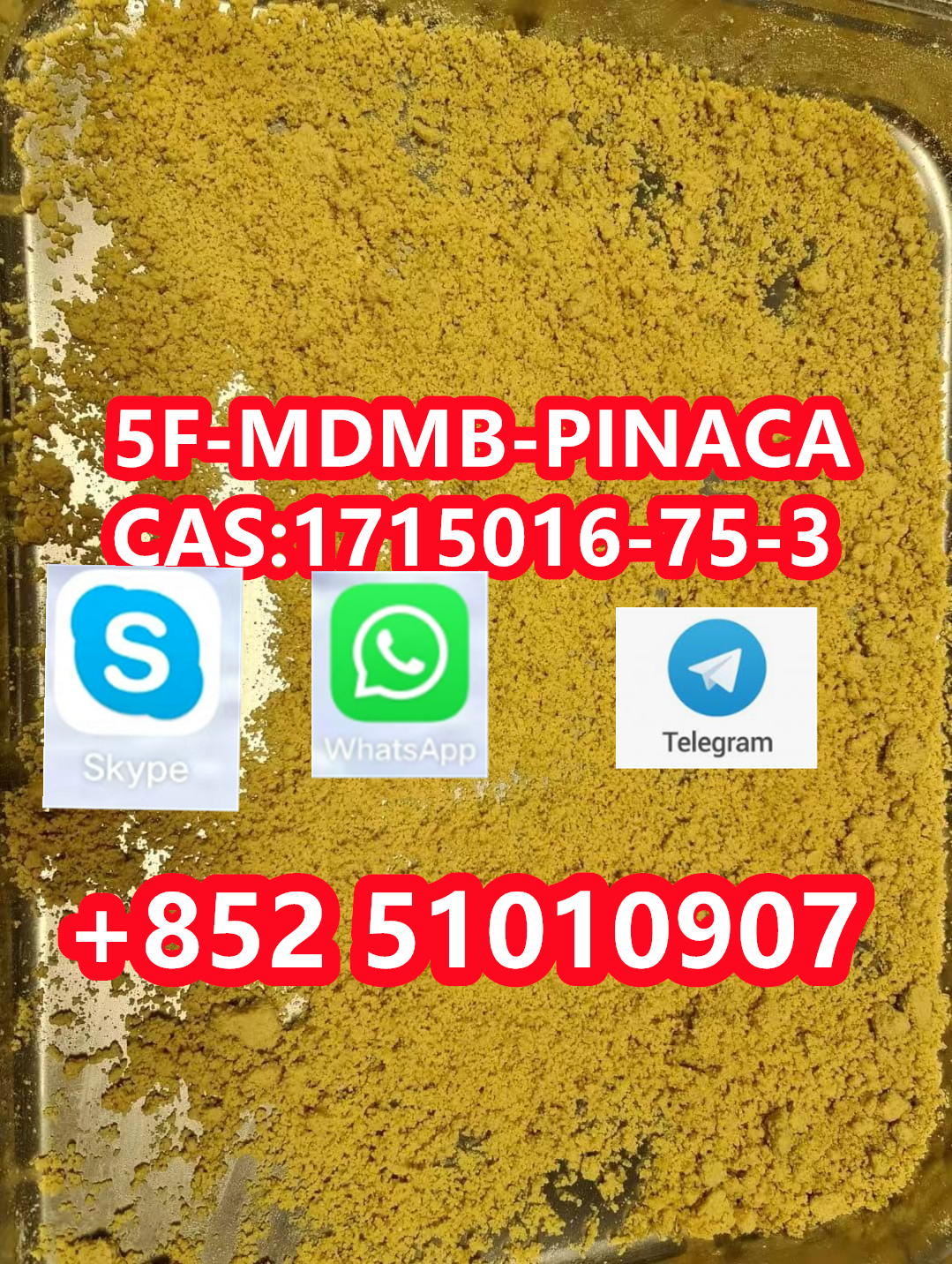  5F-MDMB-PINACA  CAS:1715016-75-3 รูปที่ 1