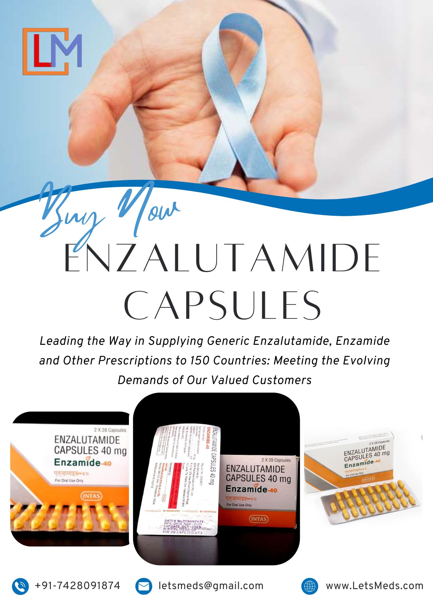 Enzalutamide Price Wholesale Online Philippines รูปที่ 1