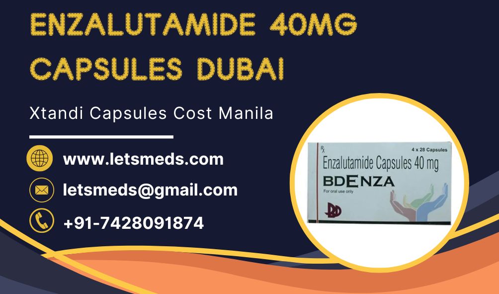 Buy Indian Enzalutamide 40mg Capsules Online Cost Philippines, Thailand, Dubai รูปที่ 1