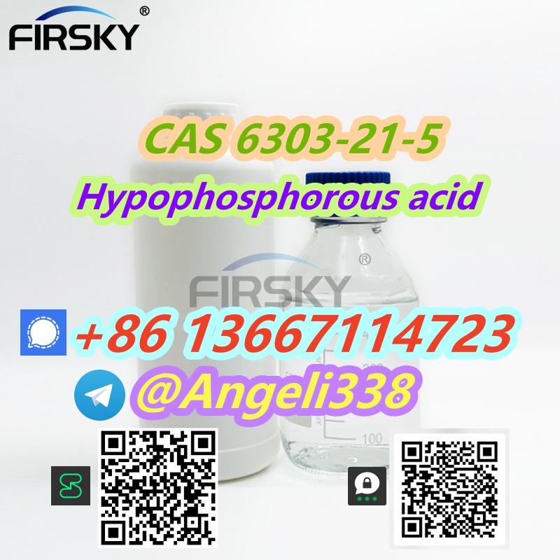 CAS 6303-21-5  Hypophosphorous acid Whatsapp/signal/telegram +8613667114723 รูปที่ 1