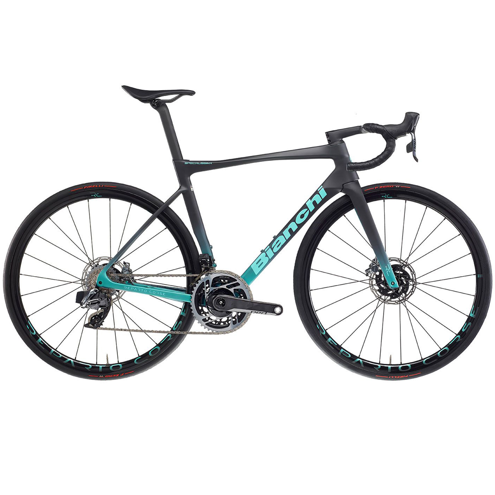 2024 Bianchi Specialissima Rc Sram Red Etap Axs 12sp W-Powermeter Road Bike รูปที่ 1