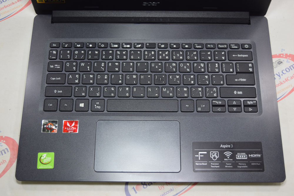 โน๊ตบุ๊ค Acer Aspire 3 จอ 14” FullHD ซีพียู AMD Ryzen 5 RAM 8 SSD 512 วินโดว์แท้ รูปที่ 5