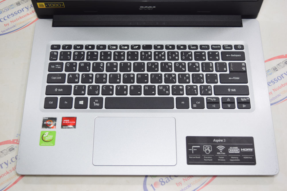 ขายโน๊ตบุ๊ค  Acer Aspire 3 จอ 14” FullHD ซีพียู AMD Ryzen 3 SSD 512 ไร้ตำหนิ วินโดว์ รูปที่ 5