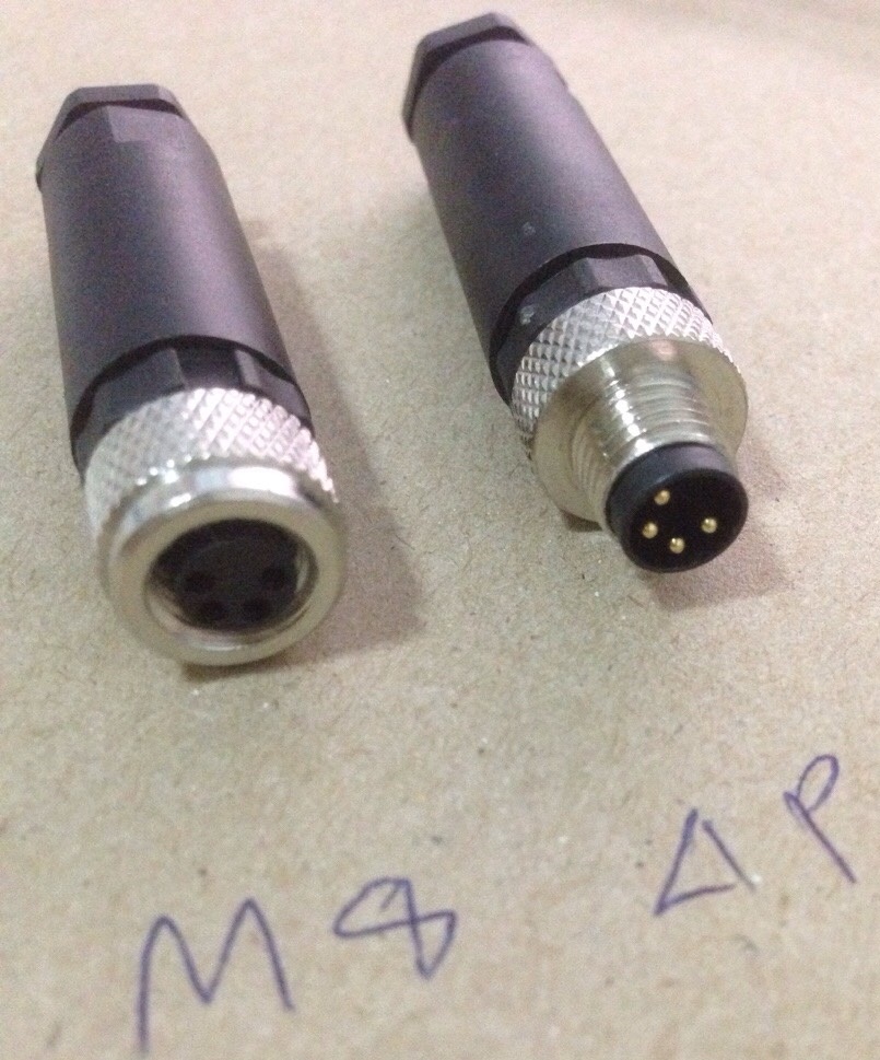 ขาย M8 Connector ต่อสายไฟ 3พินและ4พิน (คลองหลวง) รูปที่ 2