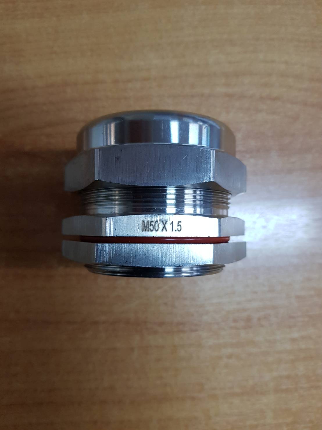 ขายเคเบิ้ลแกลนด์สแตนเลส304 (cable gland stainless SUS304) หัวมน รูปที่ 1