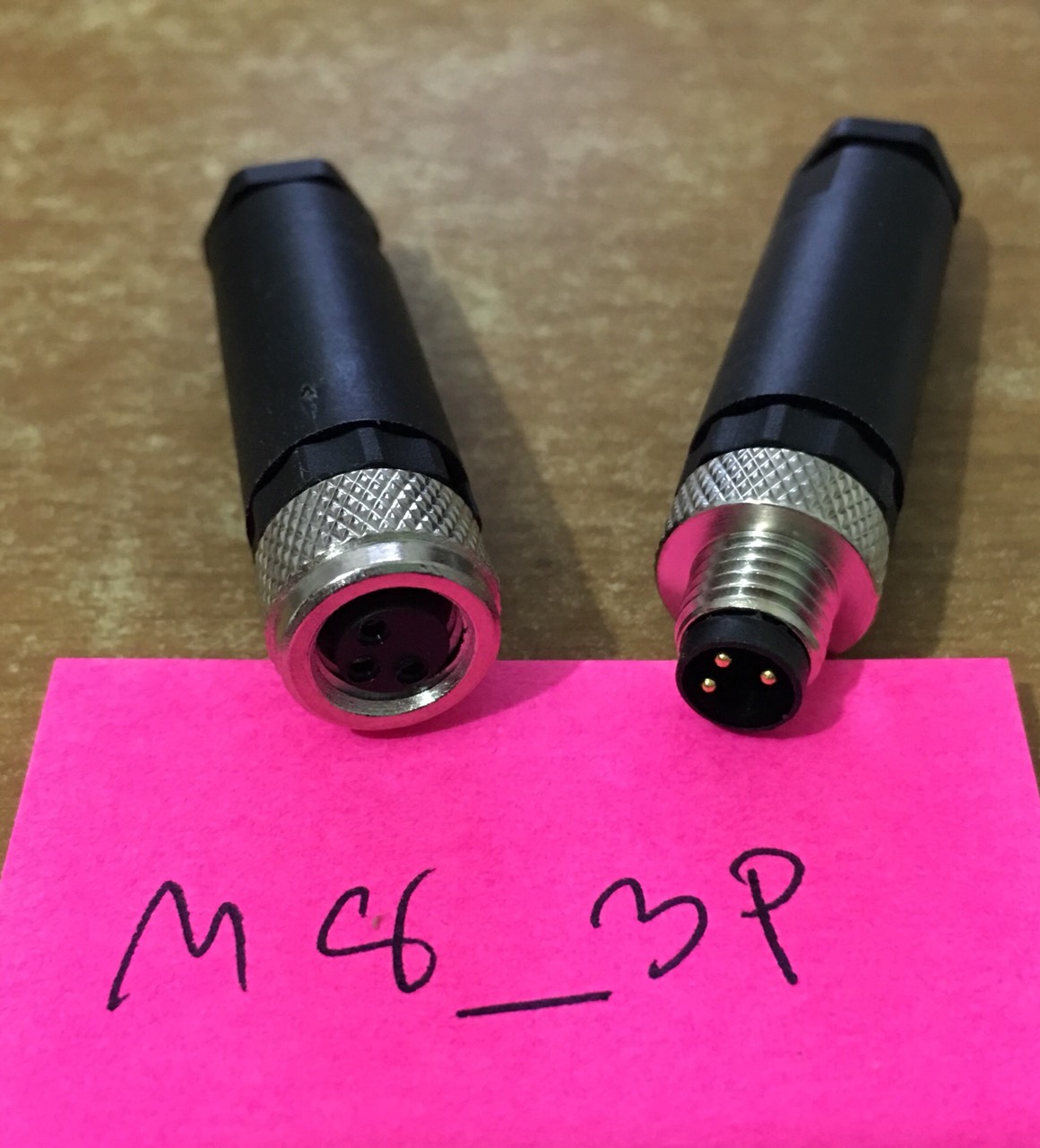 ขาย M8 Connector ต่อสายไฟ 3พินและ4พิน (คลองหลวง) รูปที่ 1