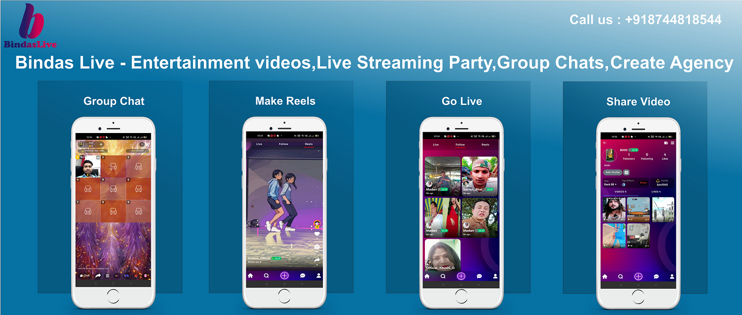 Creating an Agency on Bindas Live App | Live Streaming Video & Audio Party on Bindas Live App รูปที่ 1
