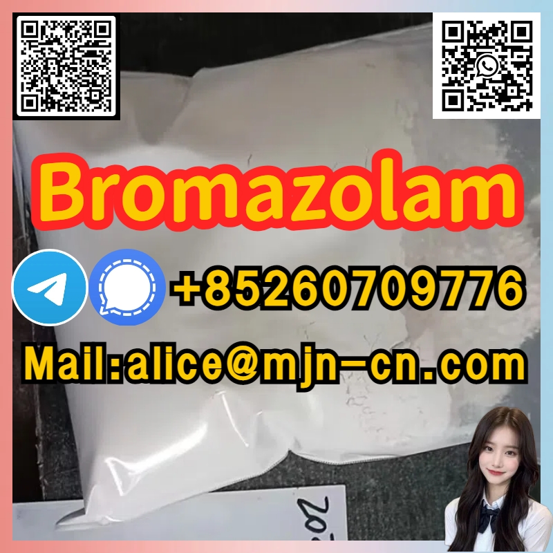 CAS 71368-80-4 Bromazolam	telegram/Signal:+85260709776 รูปที่ 1
