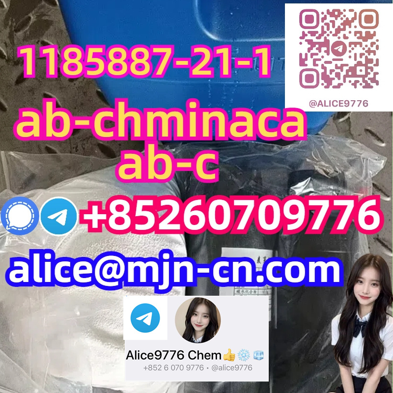 CAS 1185887-21-1 ab-chminaca ab-c	telegram/Signal:+85260709776 รูปที่ 1