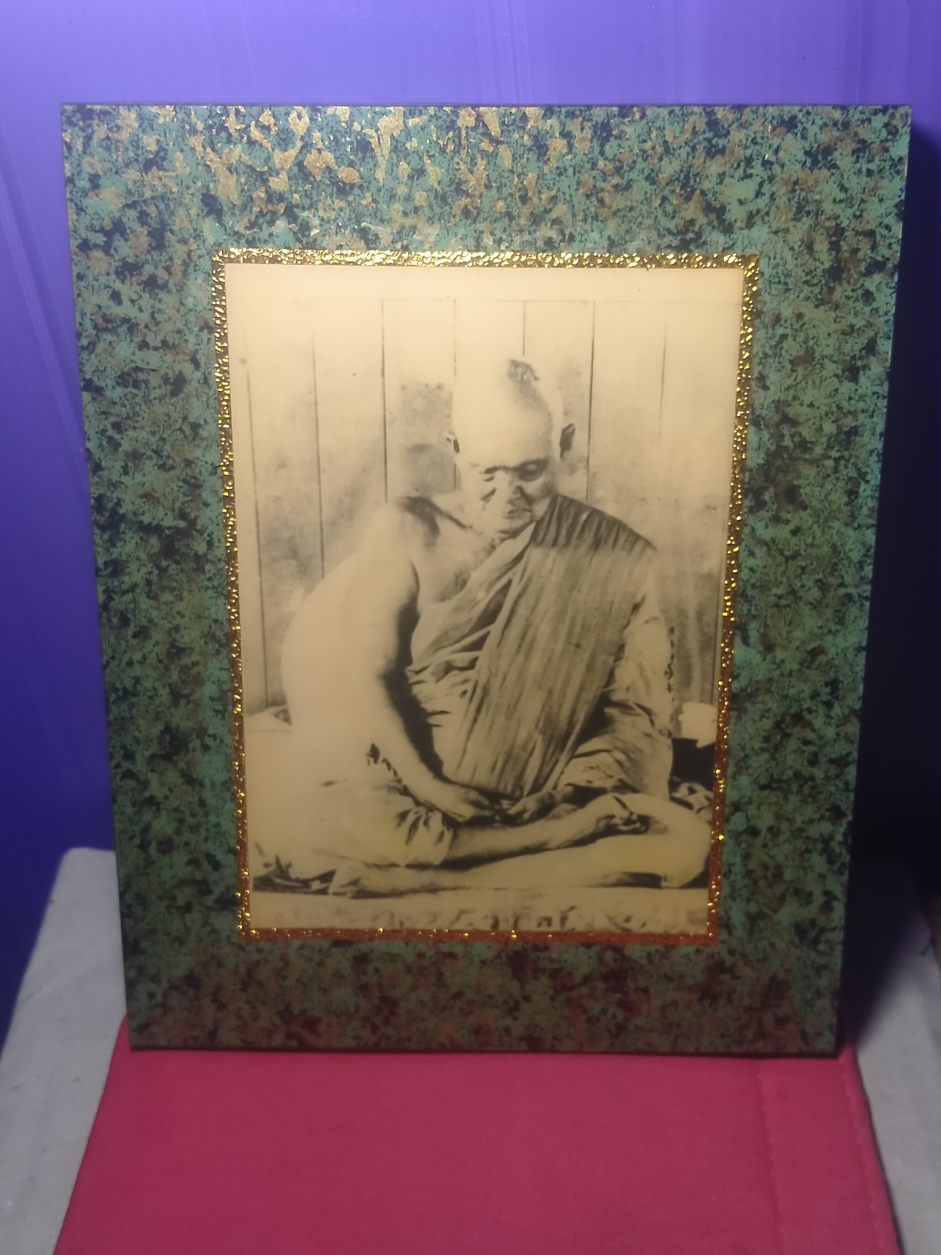 ภาพบูชา หลวงพ่อพัฒน์ นารโท วัดใหม่พัฒนาราม  จ. สุราษฎร์ธานี รูปที่ 3