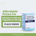 Affordable Prices for Sofosbuvir 400 mg Velpatasvir 100 mg from Drugssquare