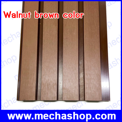 Great Wall Board ไม้เทียม LLS032 ผนังไม้เทียมตกแต่งบ้าน ตกแต่งผนัง Size: 220x2900mm 26mm wpc wall panel for outdoor รูปที่ 1