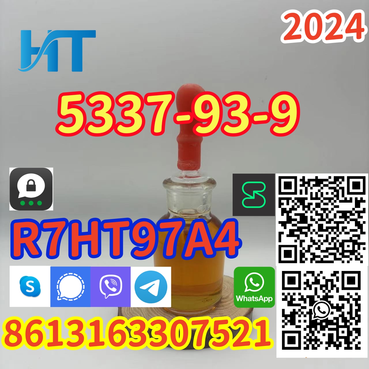 Factory Direct Sell CAS 5337-93-9 4-Methylpropiophenone whatsapp+8613163307521 รูปที่ 1