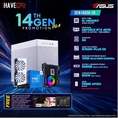 iHAVECPU GEN14VGA-36 INTEL I5-14600KF 3.5GHz 14C/20T / B760M / RTX 4070 12GB / 16GB DDR5 5200MHz / M.2 500GB / 850W (80+GOLD) / HS