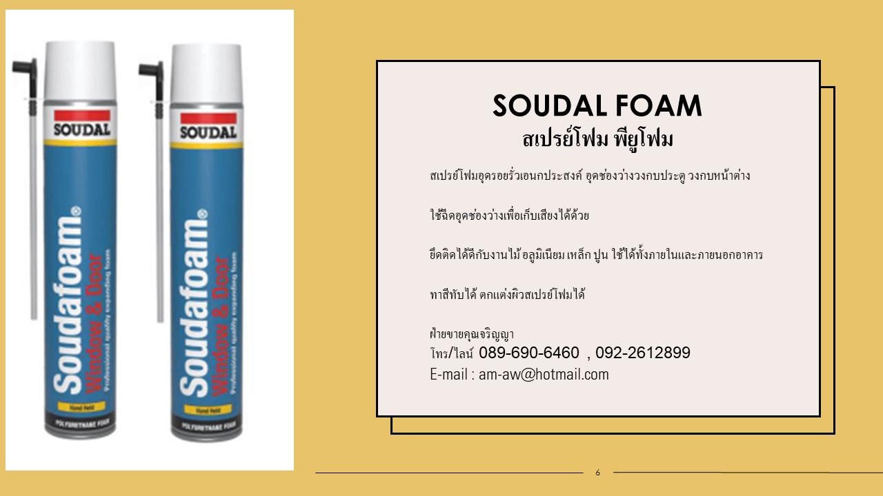 สเปรย์โฟมเอนกประสงค์ World Foam สเปรย์โฟมอุดช่องว่างวงกบ สเปรย์โฟมอุดรอยโหว่ผนัง สเปรย์โฟมอุดท่อแอร์ รูปที่ 1