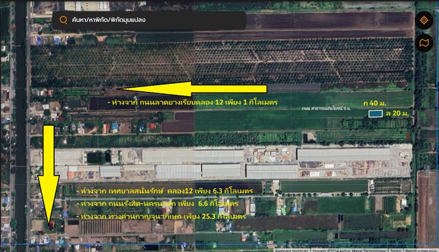 ขายที่ดิน คลอง 12 หนองเสือ 200 ตรว บรรยากาศ ทำเล เหมาะ ปลูกบ้าน ทำการเกษตรพอเพียง สามารถซื้อเก็บไว้ในอนาคตได้ค่ะ รูปที่ 1