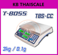 เครื่องชั่งนับจำนวน ตาชั่งนับจำนวนเเบบตั้งโต๊ะ ชั่งได้สูงสุด 3 กิโลกรัม ค่าละเอียด 0.1 กรัม ระบบดิจิตอล ยี่ห้อ T-BOSS รุ่น TBS-CC