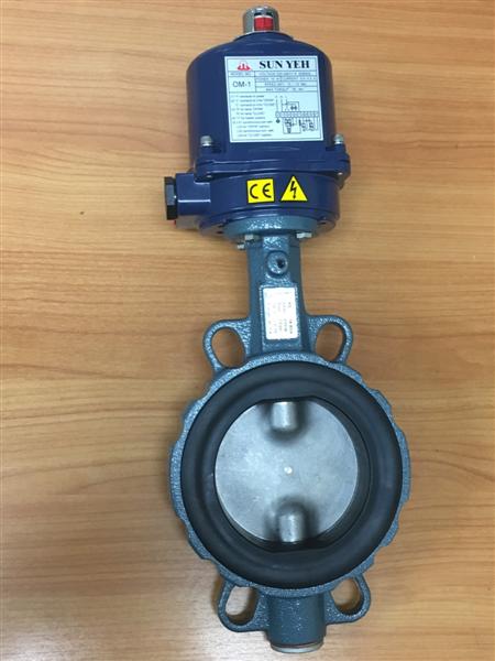 OM1-24DC AC Sunyeh Electric Actuator หัวขับไฟฟ้า จากอิตาลี ใช้งานร่วมกับ Ball valve Butterfly valve ferrule clamp sirca actuator รูปที่ 1