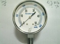 เกจแรงดันต่ำ เกจ หน้าปัด 3 นิ้ว เกลียว 3/8 PT วัดแรงดันต่ำLOW PRESSURE GAUGE TEKLAND