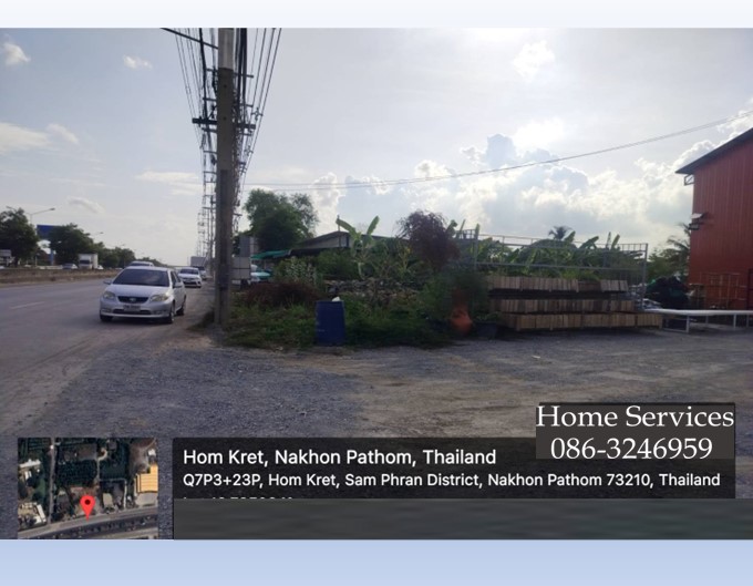 ให้เช่าที่ดิน 3 แปลงเล็ก ถ.บรมราชชนนี หอมเกร็ด นครปฐม 200-600 ตรม. ทำโกดังเล็ก, ศูนย์กระจายสินค้า, อู่, ที่จอดรถ ใกล้ สถานีขนส่งสินค้าพุทธมณฑล, เซ็นทรัล       รูปที่ 3