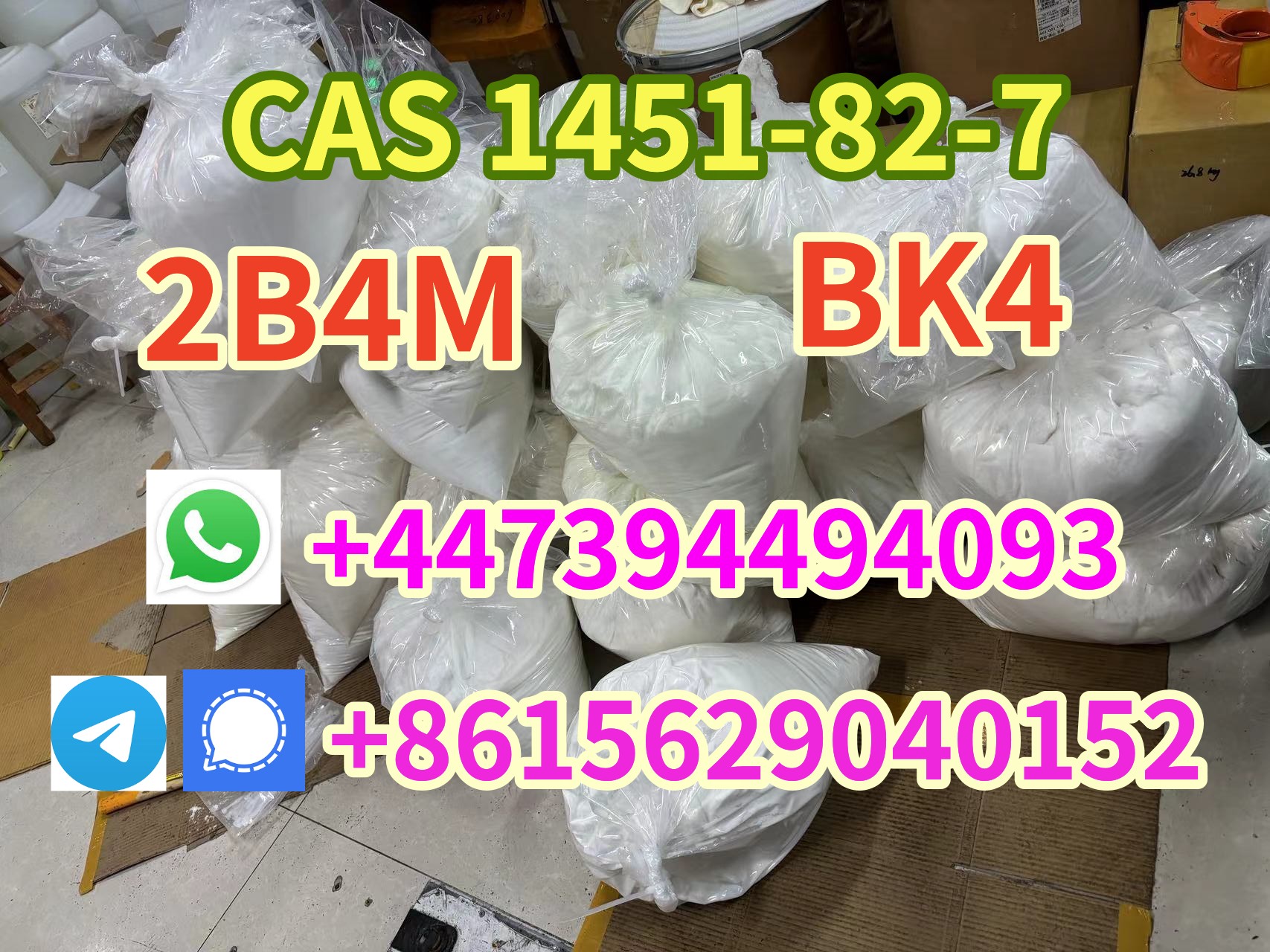 fast & Safety BK4 CAS 1451-82-7 2B4M telegram8615629040152 รูปที่ 5