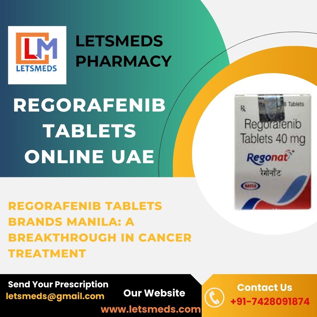 Indian Regorafenib 40mg Tablets Lowest Cost Philippines, USA, Dubai รูปที่ 1