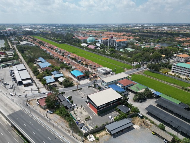 ขายที่ดิน พร้อมร้านค้าให้เช่าใกล้โรงเรียนโรงเรียนสารสาสน์วิเทศบางบัวทอง ต.ลำโพ อ.บางบัวทอง จ.นนทบุรี, 1-3-66.3 ไร่ ราคา 48 ล้านบาท รูปที่ 1