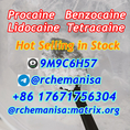 Tg@rchemanisa Procaine Benzocaine Lidocaine Stock Available with High Quality