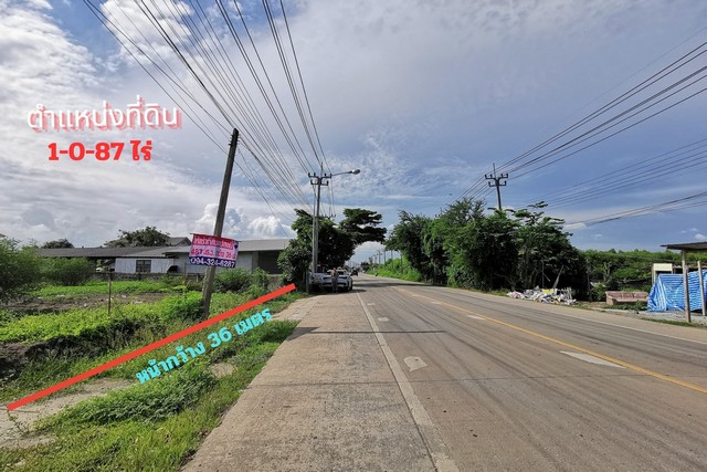 ให้เช่า ที่ดิน บางใหญ่ 487 ตร.วา ถมแล้ว ต.บางใหม่ ติดถนน 2 ด้าน แปลงมุม  รูปที่ 1