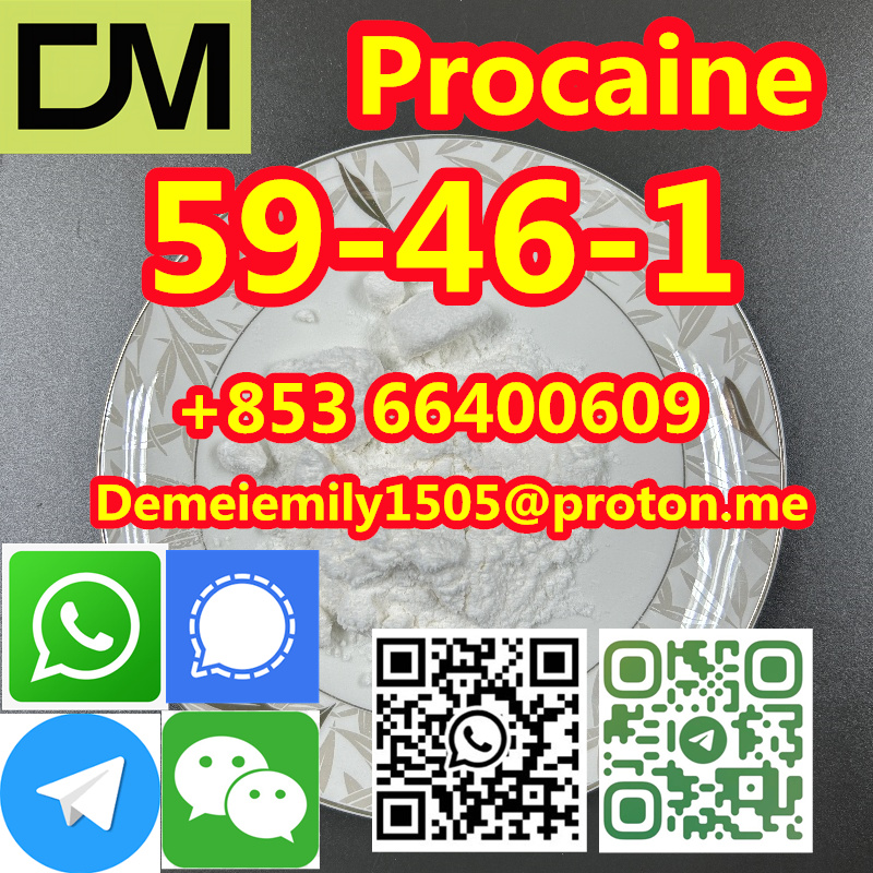 CAS 59-46-1 Procaine China factory supply lower price high purity high quality  รูปที่ 1