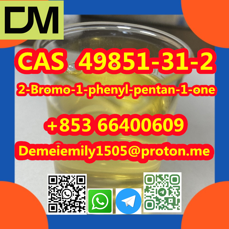 CAS 49851-31-2 2-Bromo-1-phenyl-pentan-1-one  Direct Sales from China High Purity Lowest Price Safety shipping Fast Delivery รูปที่ 1