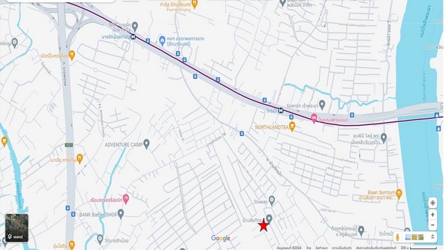 ขายที่ดินเปล่าถมแล้วอยู่ไทรม้า ห่างจากรถไฟฟ้า 2 กม. ติดถนนรัตนาธิเบศร์ ใกล้ราชพฤกษ์ ใกล้ห้าง ใกล้รพ. รูปที่ 1