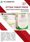 Buy Abiraterone Tablet Brands Philippines Zytiga Price Online 