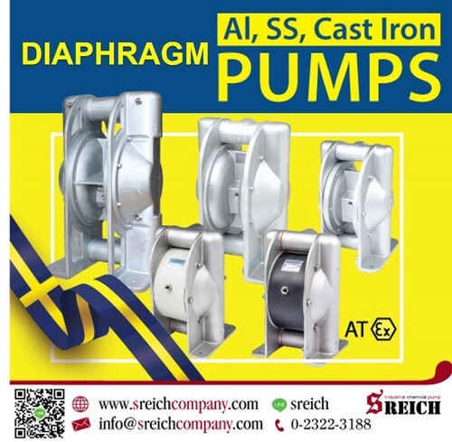 Air Diaphragm Pump TAPFLO ปั๊มสูบของเหลว ขับเคลื่อนด้วยระบบลม รูปที่ 1