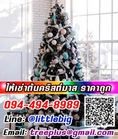 ให้เช่าต้นคริสต์มาส ราคาถูก รูปที่ 1