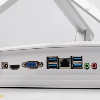 MSQ 240 ความเร็วในการพิมพ์ 24 นิ้ว i7 4700M RAM 16G SSD 512GB Ultra Slim ไร้ขอบ All In One PC เกมธุรกิจสำนักงาน เดสก์ท็อป พีซี All In One PC รูปที่ 3