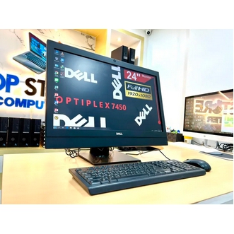 Dell Optiplex 7450 AIO Series / i5-7400 / Ram 8 GB / SSD 256 GB / จอ 24