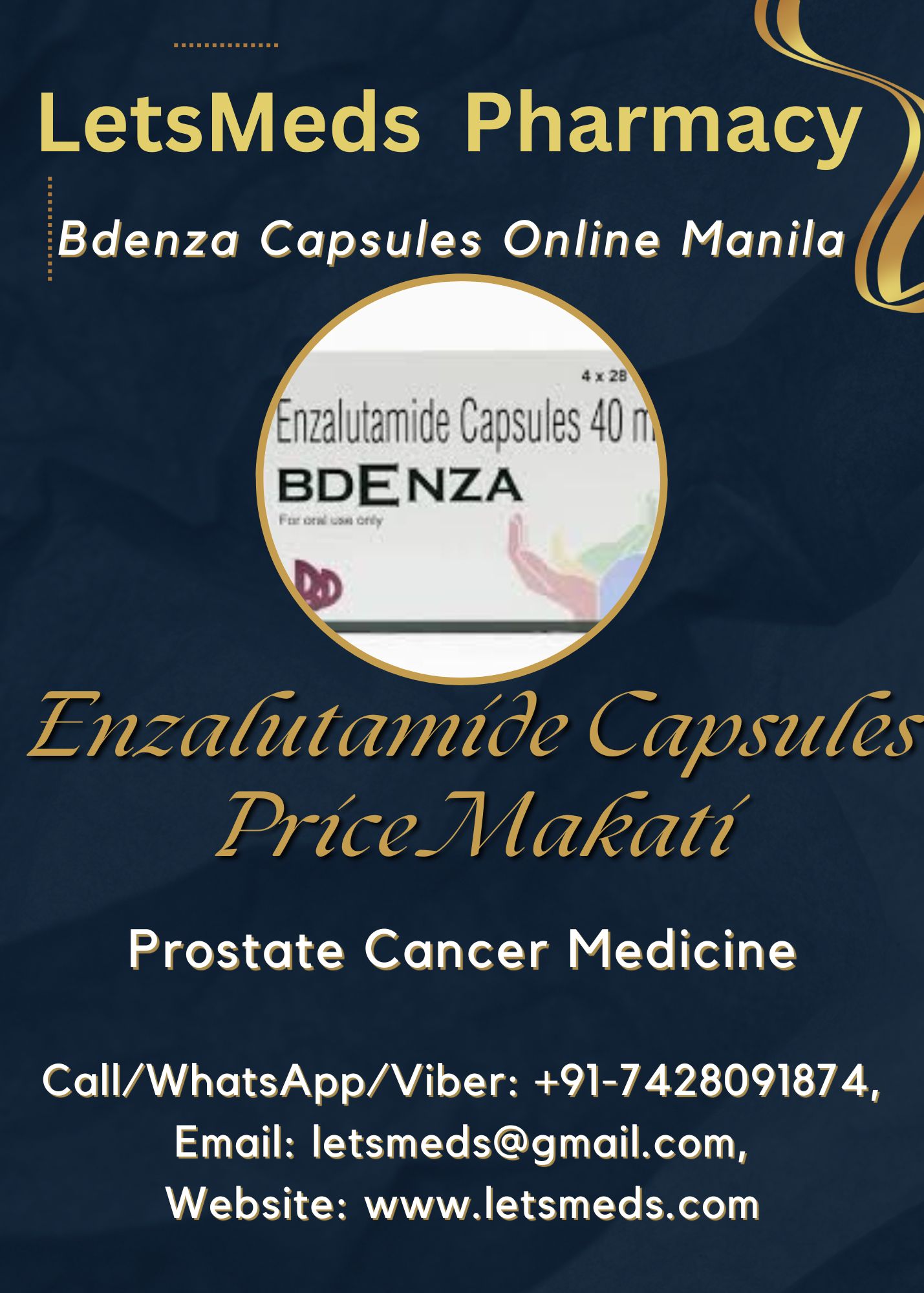 Buy Enzalutamide Capsules Online Wholesale Price Philippines รูปที่ 1