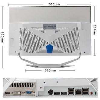 MS In Core i7 2600M หน่วยความจำ 16G Solid State 512G การ์ดจอ GTX750TI2G 24 นิ้วบางเฉียบ All In One PC เกมคอมพิวเตอร์เดสก์ท็อป รูปที่ 3