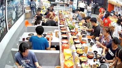 เซ้งร้าน บุฟเฟต์ชาบู+ซูชิ พระประแดง สมุทรปราการ ร้านติดถนน โดดเด่นมองเห็นได้ชัด โซนปิ้งย่างก็มี รูปที่ 1