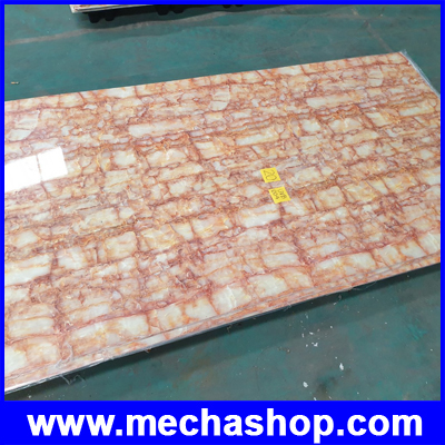 UV Marble Board รุ่น KL8041 แผ่นลายหินอ่อน ไม้เทียม แผ่นหินเทียม หินวีเนียร์ ตกแต่งบ้าน  รูปที่ 1