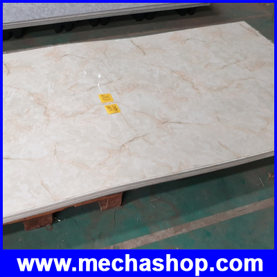 UV Marble Board รุ่น KL8007-5  แผ่นลายหินอ่อน ไม้เทียม แผ่นหินเทียม หินวีเนียร์ ตกแต่งบ้าน  รูปที่ 1