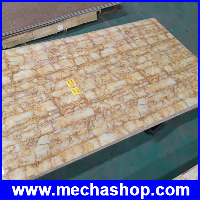 UV Marble Board รุ่น KL8041-1  แผ่นลายหินอ่อน ไม้เทียม แผ่นหินเทียม หินวีเนียร์ ตกแต่งบ้าน รูปที่ 1