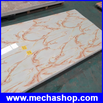 UV Marble Board รุ่น KL8178 แผ่นลายหินอ่อน ไม้เทียม แผ่นหินเทียม หินวีเนียร์ ตกแต่งบ้าน ตกแต่งผนัง รุ่น KL8178 รูปที่ 1