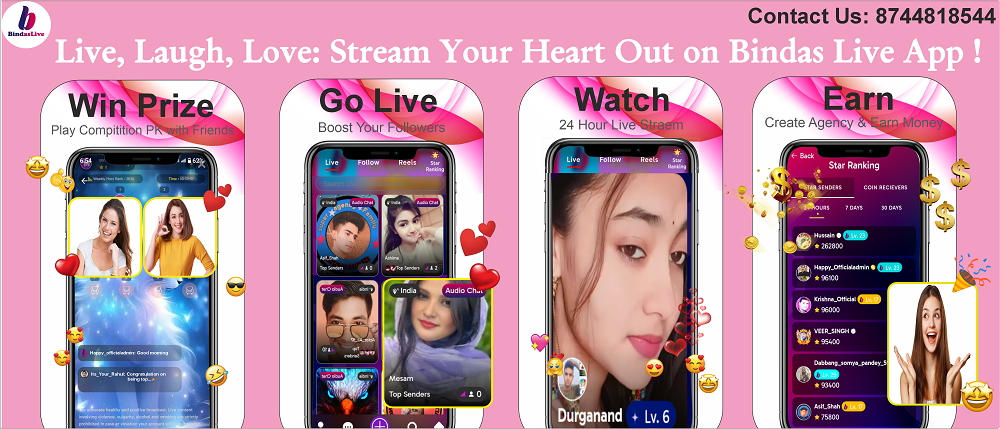 Unlock Opportunities for Girls to Make Money on Bindas Live App | Create, Stream & Earn รูปที่ 1